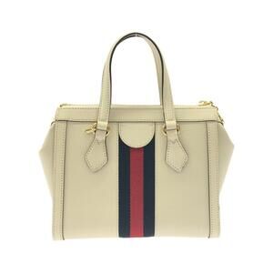 Gucci leather Ophidia ivory Bag Tote white